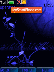 Animated Plants theme screenshot