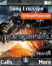 Скриншот темы Transformers-2