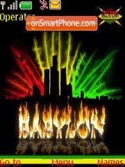 Babylon Rasta theme screenshot