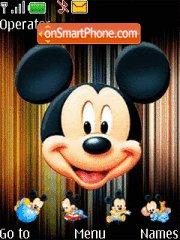 Mickey Mouse es el tema de pantalla