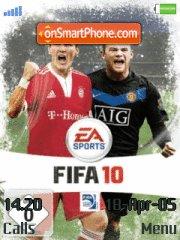 Fifa 10 tema screenshot