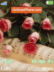 Roses tema screenshot