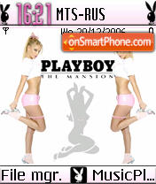 Скриншот темы Playboy The Mansion