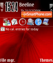 DVRed tema screenshot