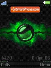 Voltage green theme screenshot