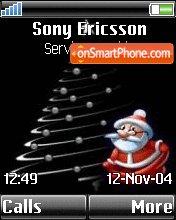 Merry Christmas v2 tema screenshot