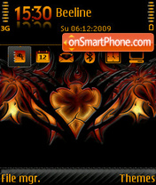 Tribal Heart 01 theme screenshot