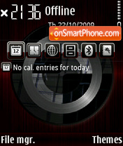 MetalBlast Theme-Screenshot