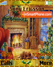 Marry Christmas tema screenshot