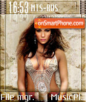 Jennifer Lopez tema screenshot