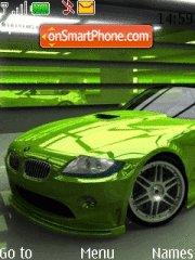 Green BMW tema screenshot