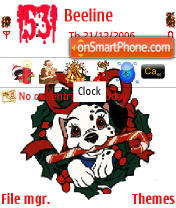 Christmas tema screenshot