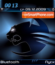 Roccat Kone Blue theme screenshot