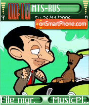 Скриншот темы Mr Bean 02