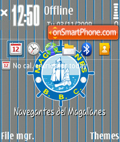 Capture d'écran Navegantes del Magallanes thème