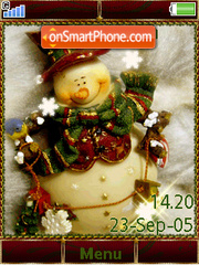 MrSnowman tema screenshot