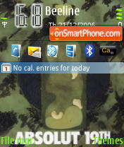 Vodka Absolut Theme-Screenshot