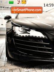 Audi Front View tema screenshot