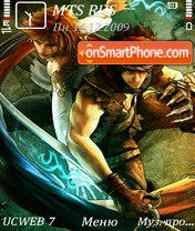 Prince of persia 4 v2 by altvic es el tema de pantalla