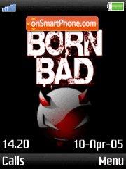 Born Bad tema screenshot