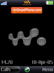 Walkman Dark tema screenshot