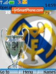 Capture d'écran Real Madrid Cf 01 thème