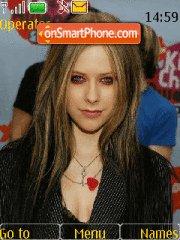 Avril tema screenshot