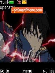 Roy Mustang tema screenshot