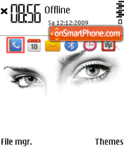 Eyes 05 es el tema de pantalla