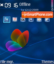 Butterfly 08 tema screenshot