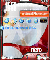 Nero es el tema de pantalla