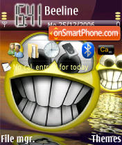 Smile tema screenshot