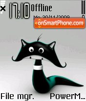 Black Cat 04 tema screenshot