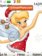 New year tinkerbell es el tema de pantalla