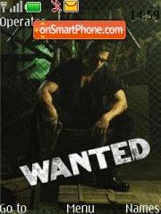 Скриншот темы Wanted Indian Movie