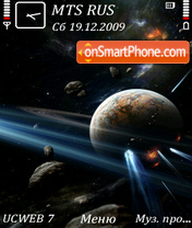 Space by Altvic theme screenshot