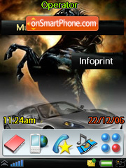 Ferrari-power theme screenshot