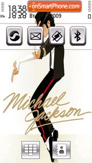 King Of Pop 02 tema screenshot