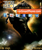 Black Horse 01 tema screenshot