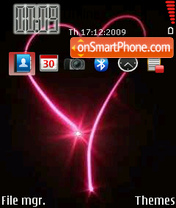 Pink Heart 07 theme screenshot