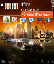 Скриншот темы Nfs Undercover 10