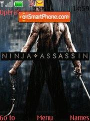 Ninja Assassin theme screenshot