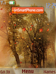 Autumn tema screenshot