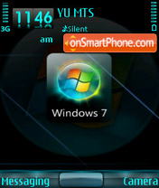 Windows Seven 03 es el tema de pantalla