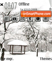 Capture d'écran Winter 08 thème