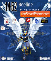 Dark Wizard tema screenshot