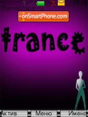 Trance music tema screenshot