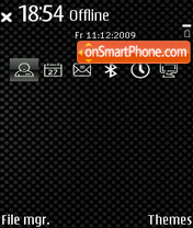 Carbon Trans Theme-Screenshot
