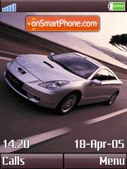 Toyota Celica theme screenshot