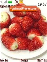 Strawberry theme screenshot